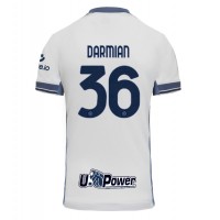 Echipament fotbal Inter Milan Matteo Darmian #36 Tricou Deplasare 2024-25 maneca scurta